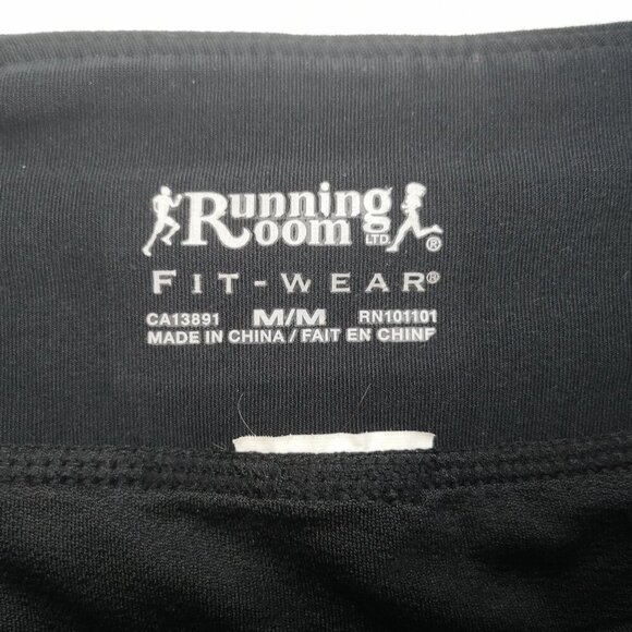 Running Room Fit-Wear Ladies Size Medium Black Lined Running Shorts - Picture 3 of 7
